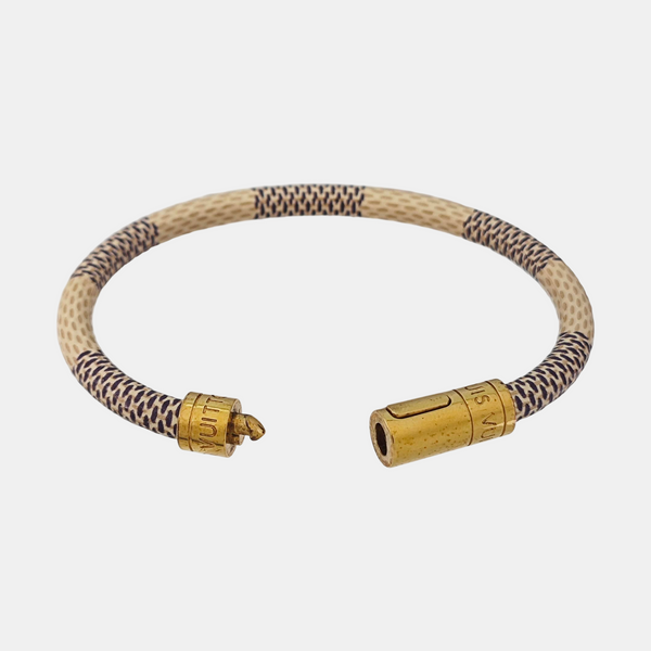 KEEP IT Coated Canvas White Bangle