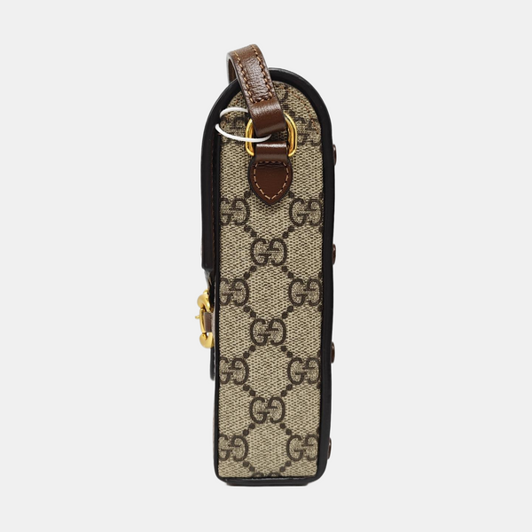 Horsebit 1955 Mini Coated Canvas Beige