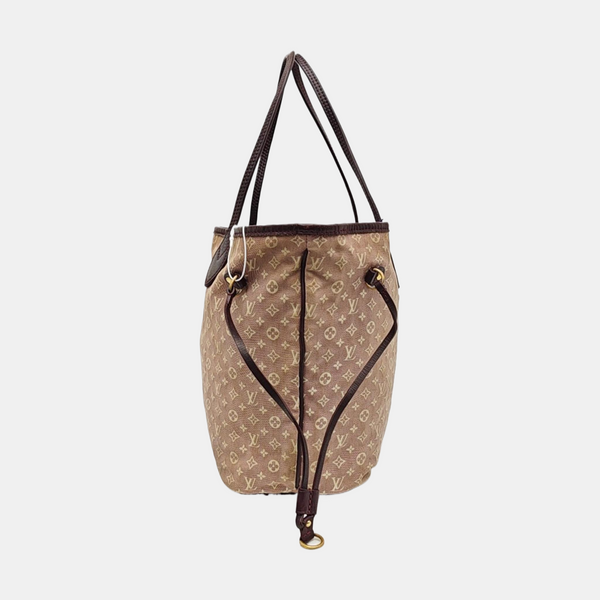 NEVERFULL MM Monogram Canvas Beige