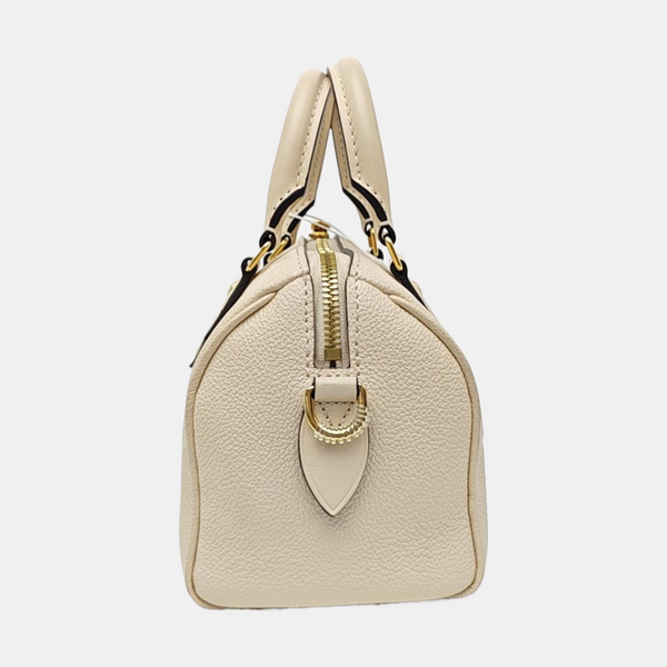 SPEEDY 20 Monogram Calfskin Beige