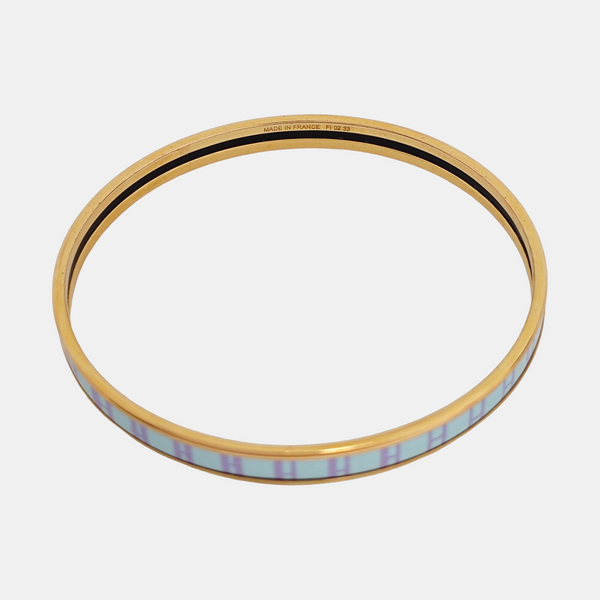 Metal Blue Bangle