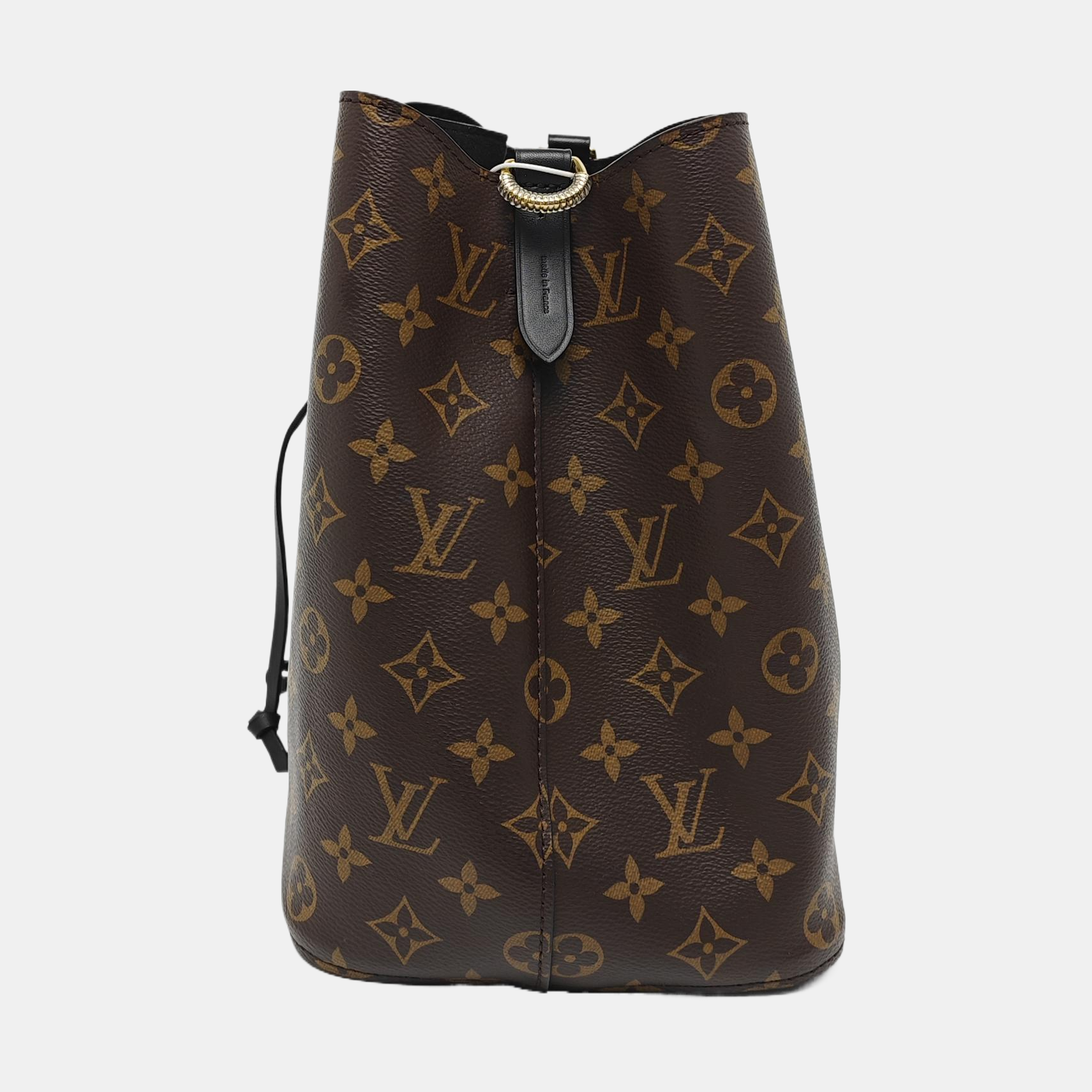 NÉONOÉ MM Monogram Coated Canvas Brown