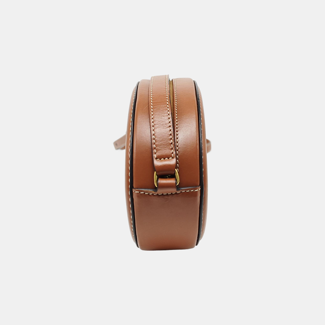 TRIOMPHE Small Calfskin Brown