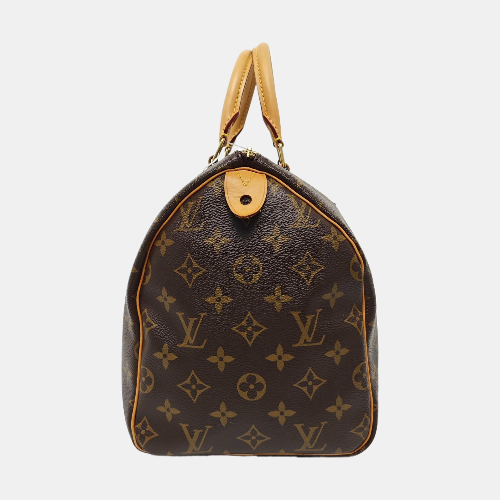 SPEEDY 30 Monogram Coated Canvas Brown