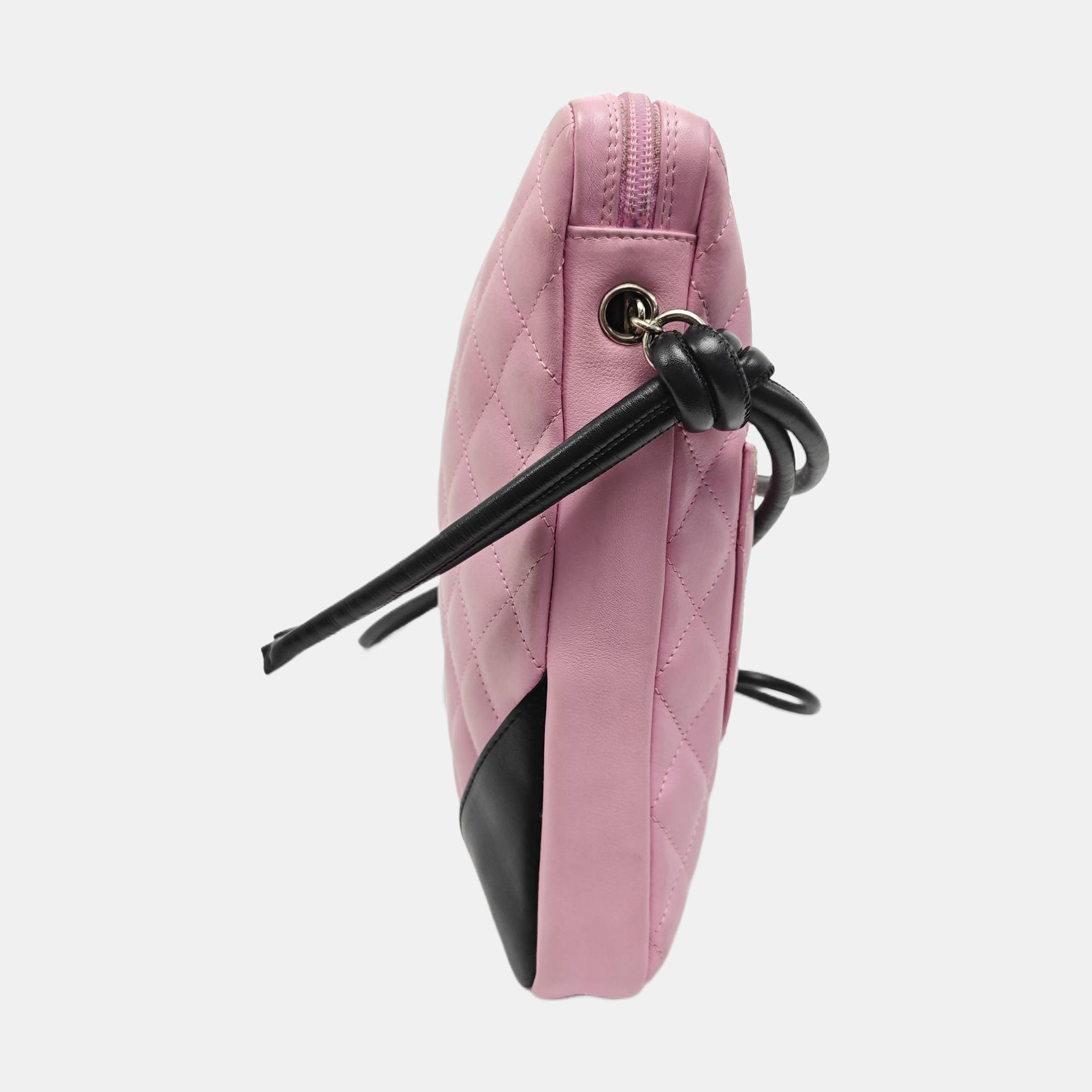 CAMBON Medium Quilted Calfskin Pink