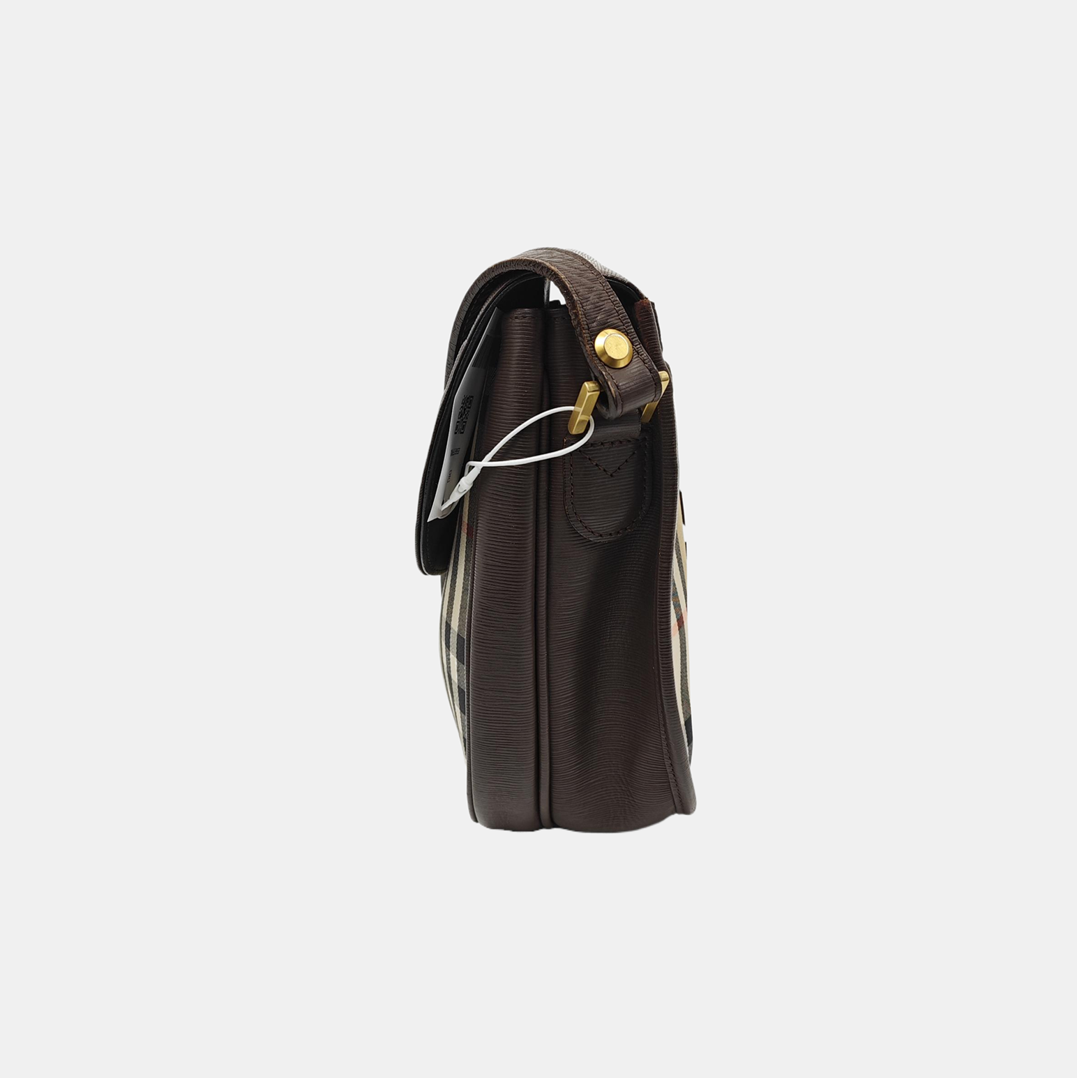 Canvas Crossbody Bag Brown