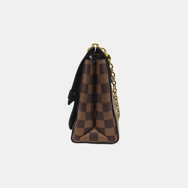 VAVIN PM Damier Ebene Coated Canvas Brown