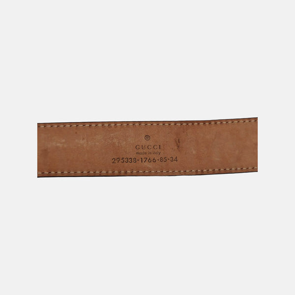 Red Leather Belt