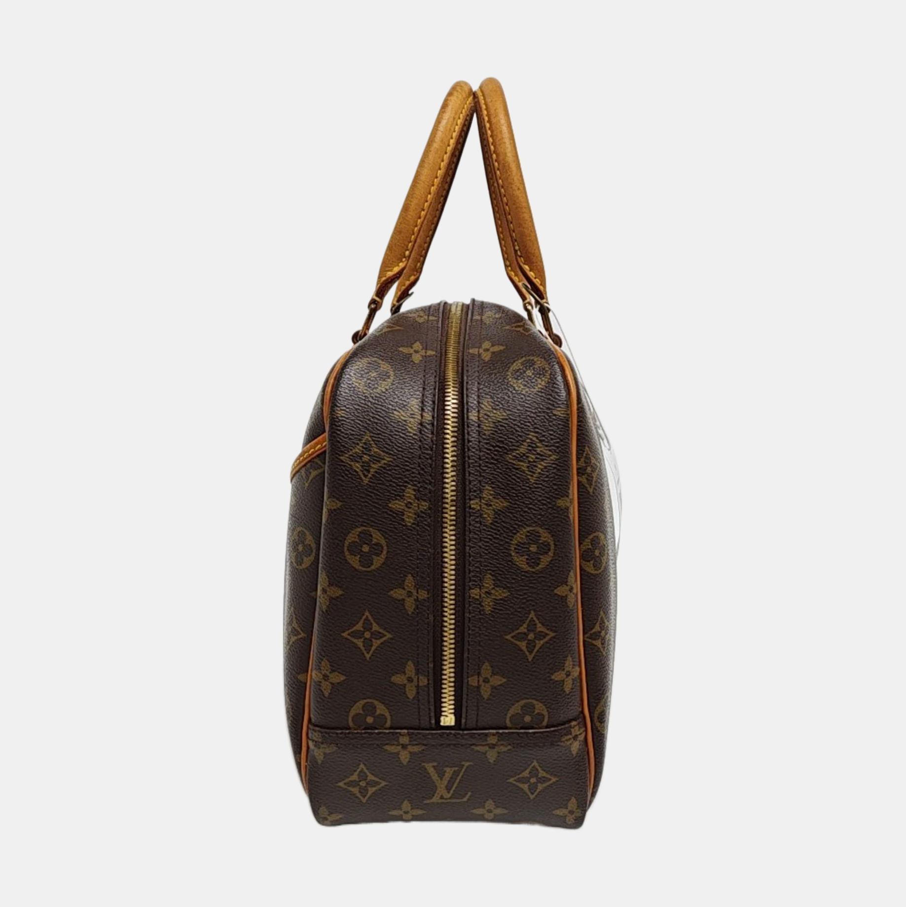 DEAUVILLE Monogram Coated Canvas Brown