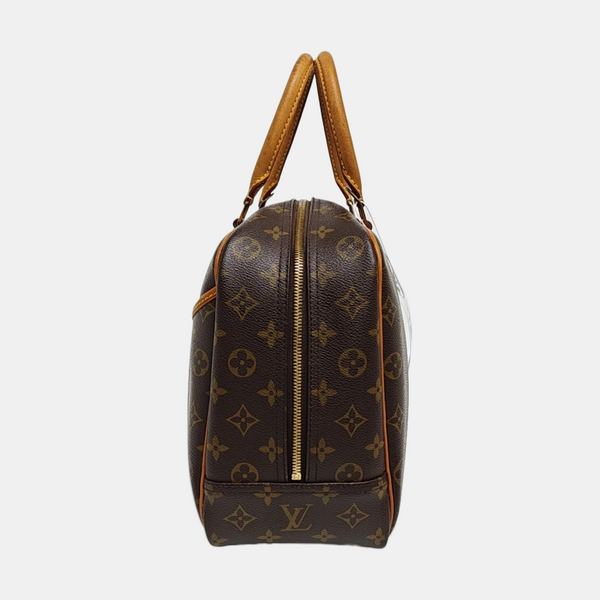 DEAUVILLE Monogram Coated Canvas Brown