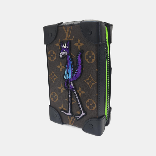 SOFT TRUNK Monogram Coated Canvas Brown