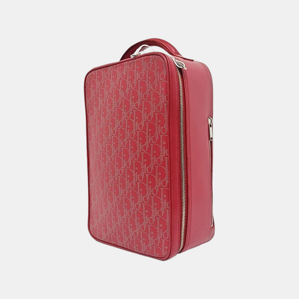 World Tour Large Calfskin Red