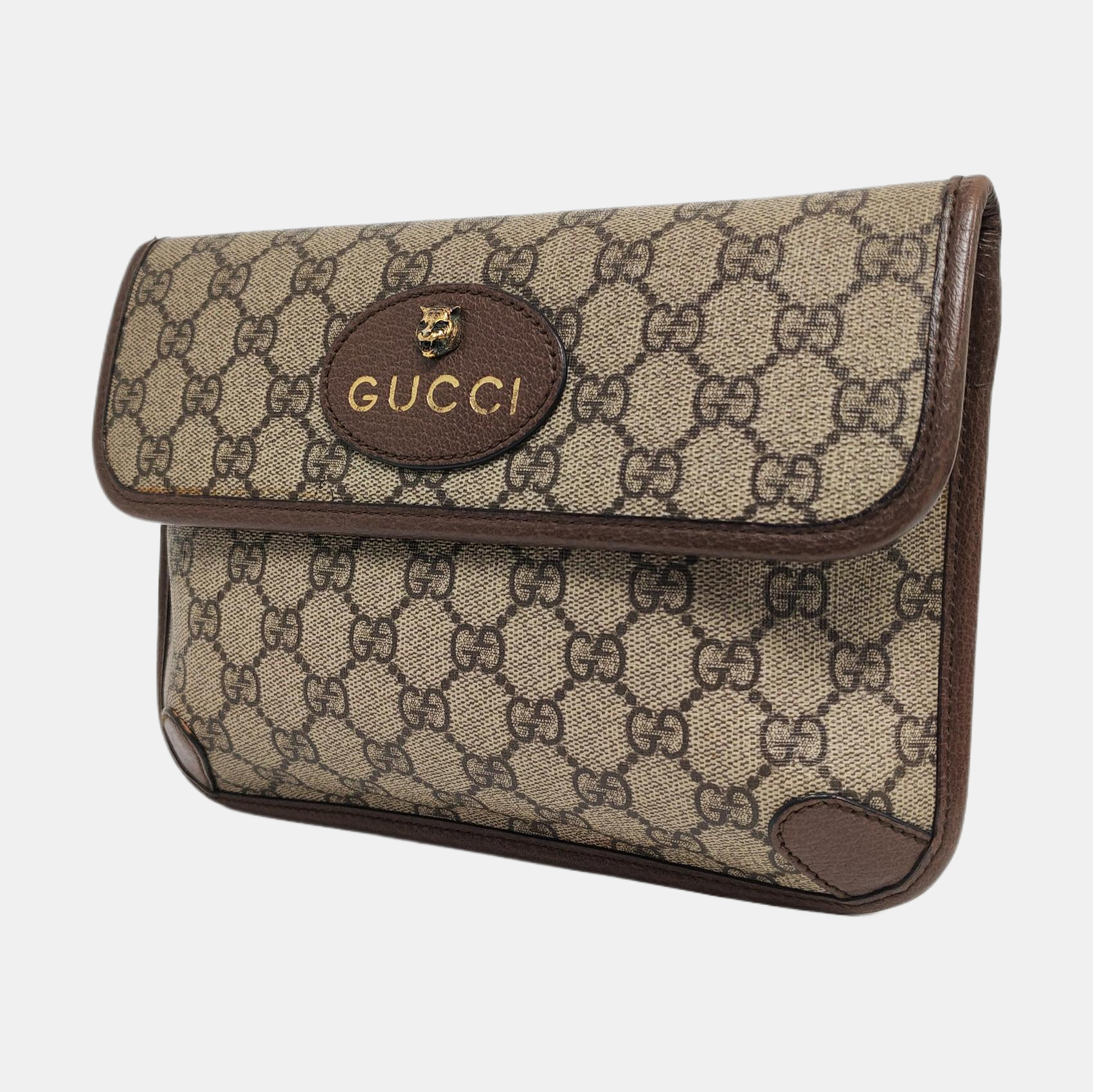 Neo Vintage Monogram Coated Canvas Beige