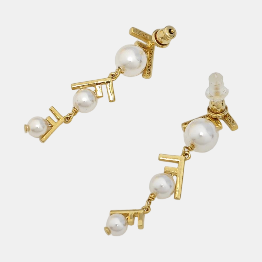 Metal Gold Earrings
