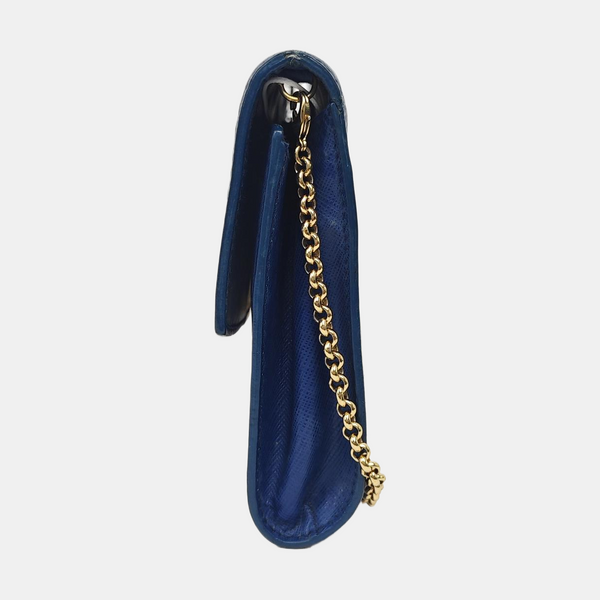 Gancini Calfskin Blue