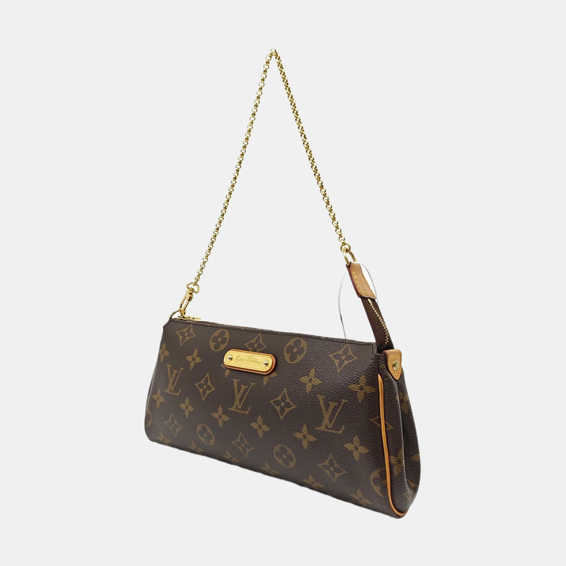 EVA Monogram Coated Canvas Brown