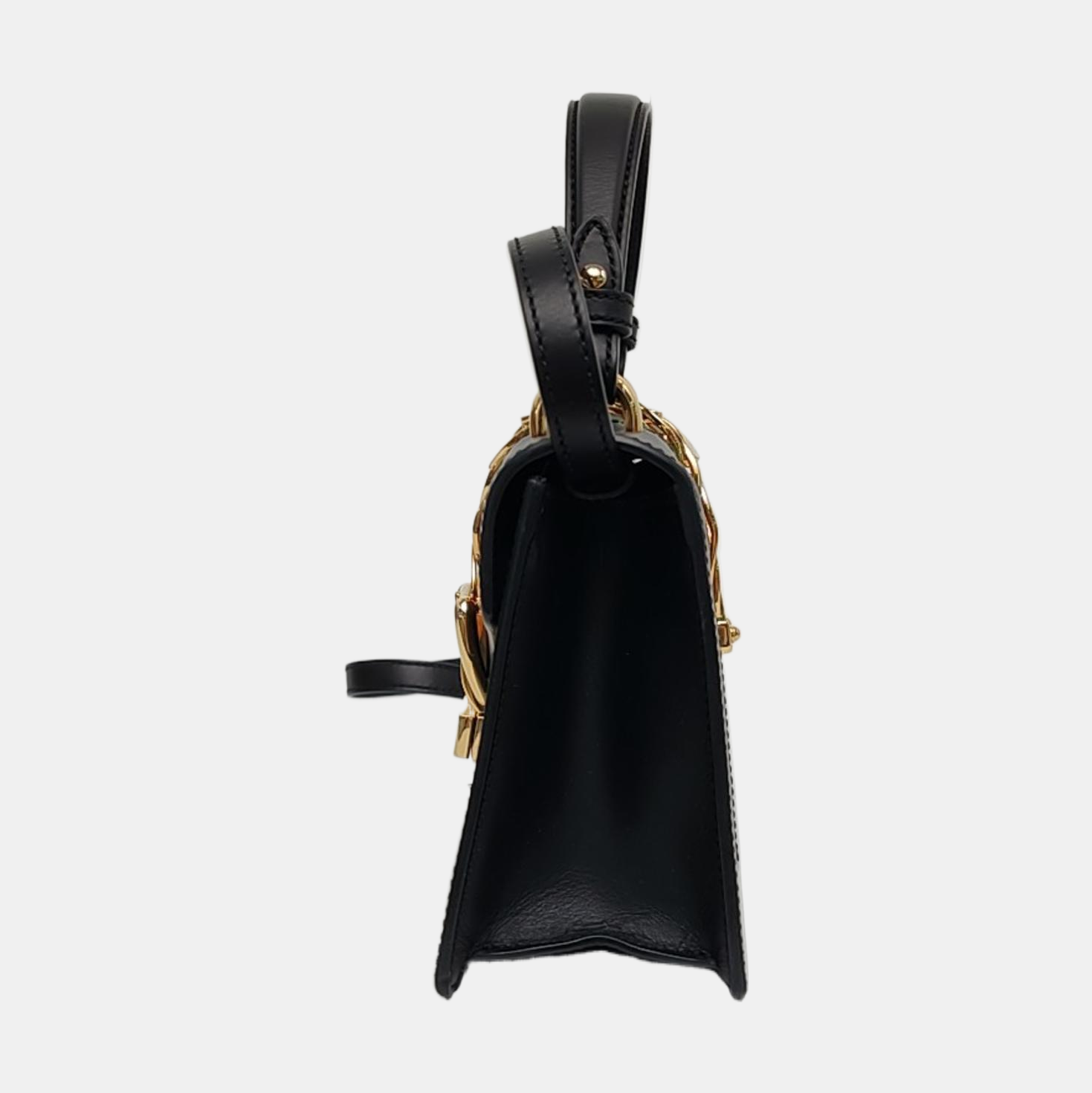 Authenticated pre-owned  Sylvie Mini Calfskin Black - Shoulder Bag at Looply