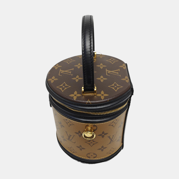 CANNES PM Monogram Coated Canvas Brown