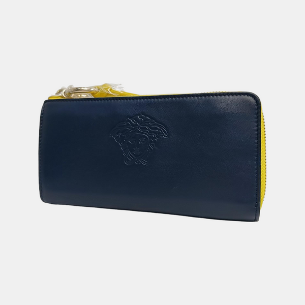 Calfskin Wallet Blue