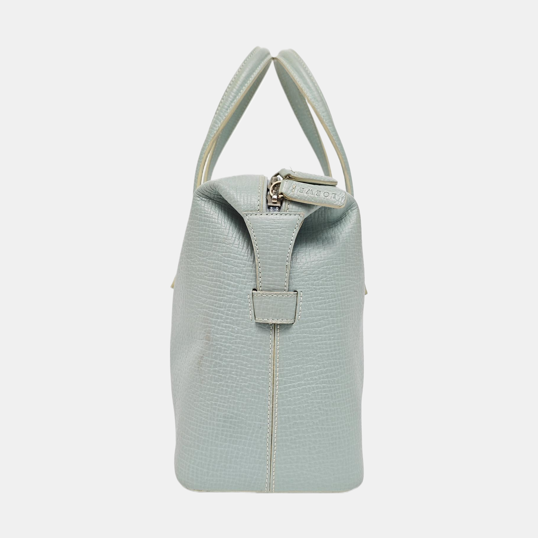 Calfskin Tote Bag Blue