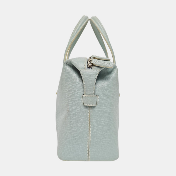 Calfskin Tote Bag Blue