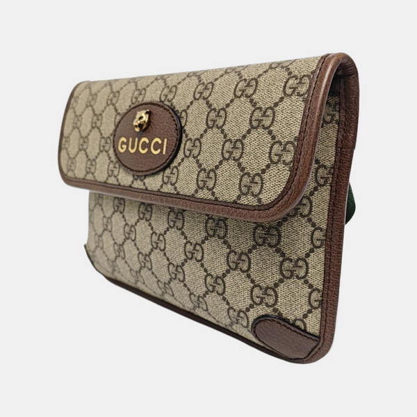 Neo Vintage Monogram Coated Canvas Beige