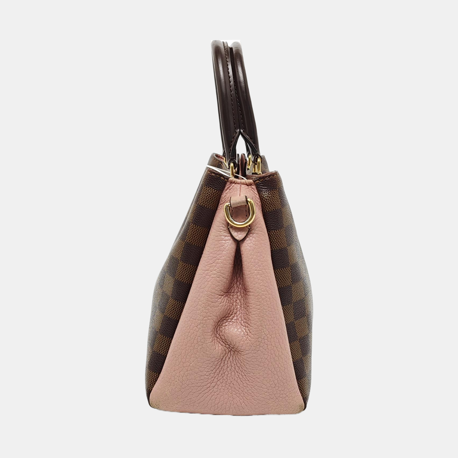 BRITTANY BB Damier Ebene Coated Canvas Brown