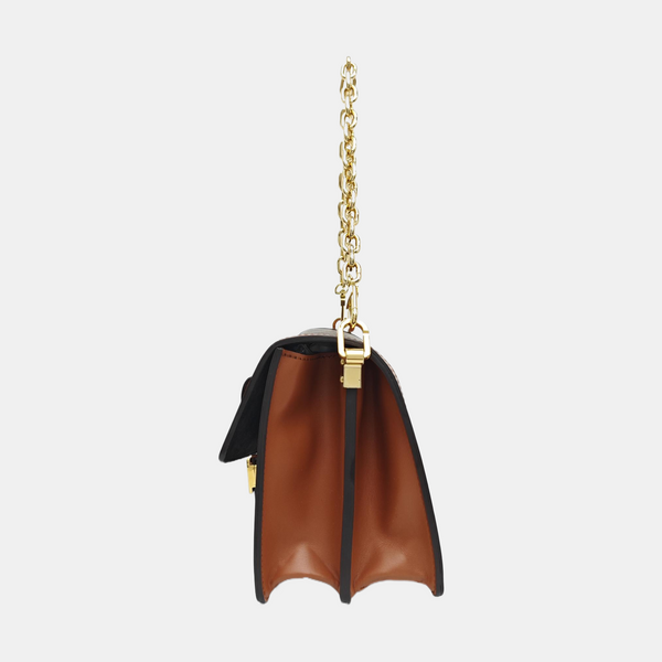 DAUPHINE MM Monogram Coated Canvas Brown