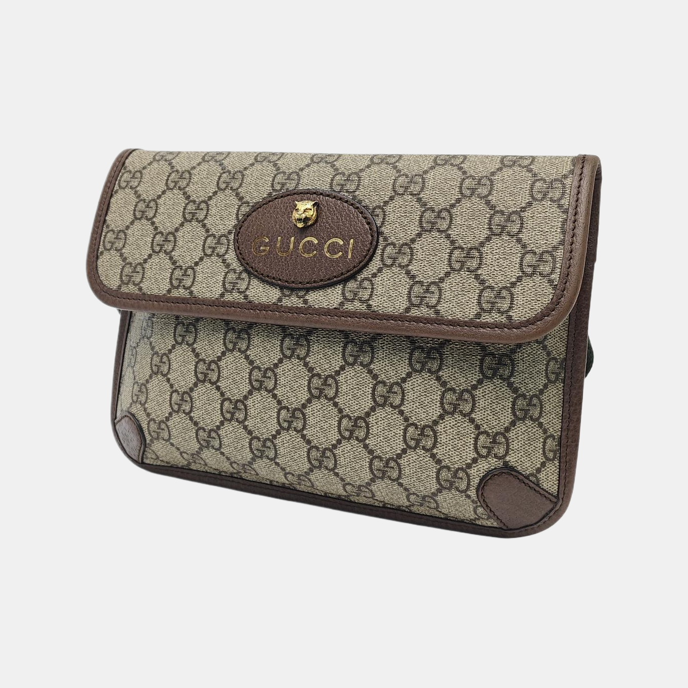 Neo Vintage Monogram Coated Canvas Beige