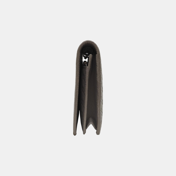 Microguccissima Monogram Calfskin Gray