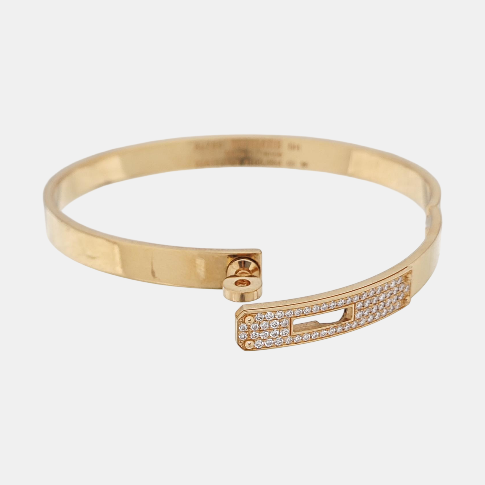 Kelly 18k Gold Bangle