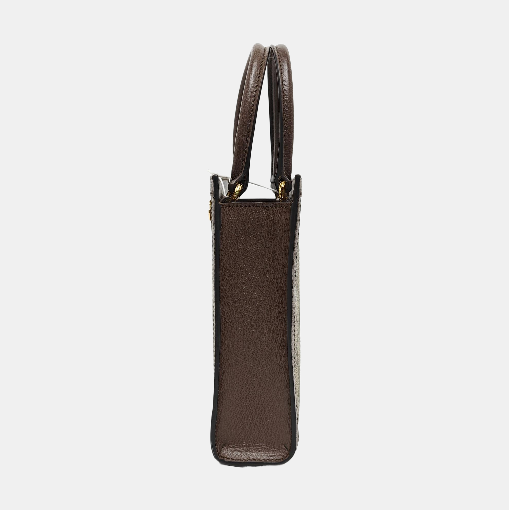 Ophidia Super Mini Monogram Coated Canvas Beige