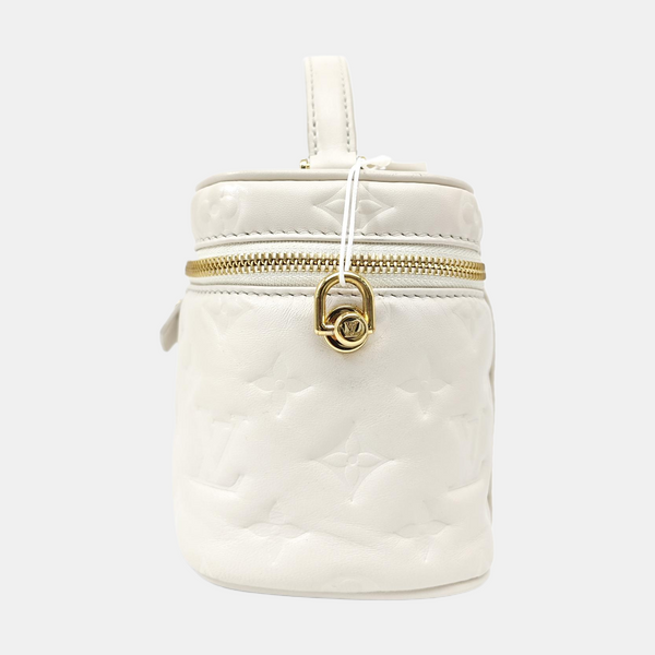 VANITY PM Monogram Lambskin White