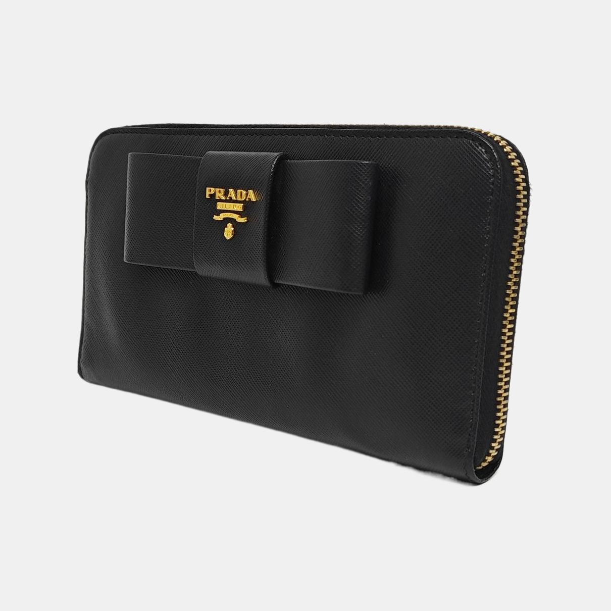 Saffiano Calfskin Wallet Black