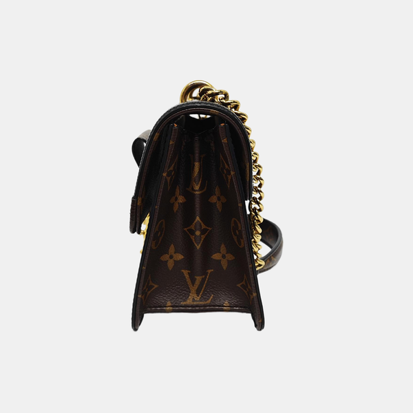 WYNWOOD Monogram Patent Leather Black
