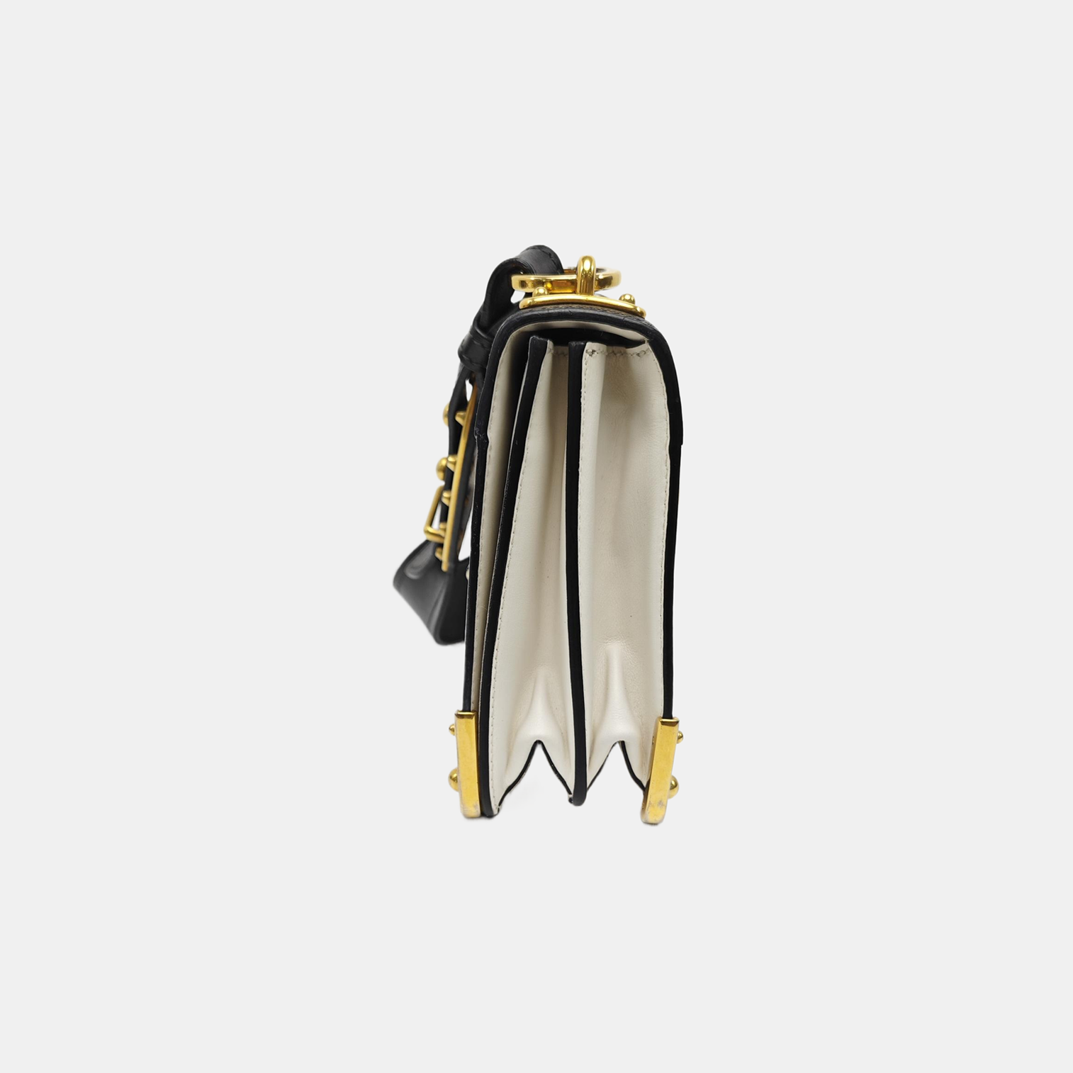 Cahier Saffiano Calfskin White