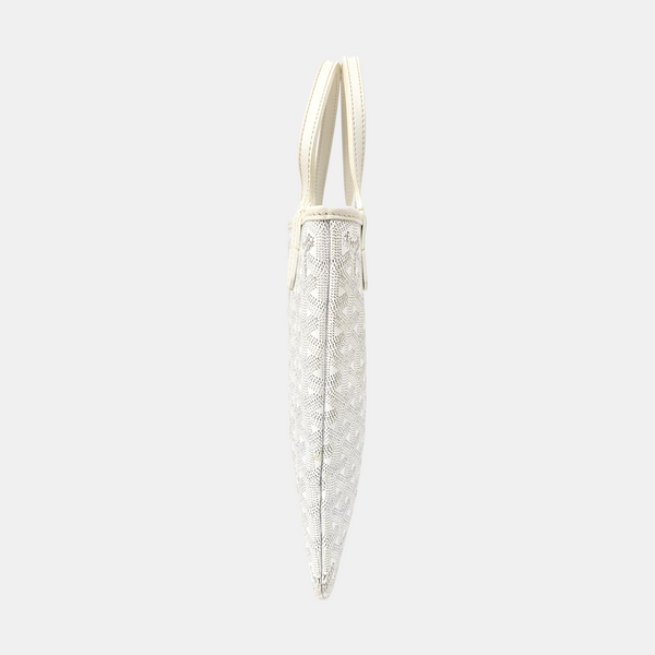 Poitiers Coated Canvas White
