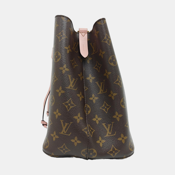 NÉONOÉ MM Monogram Coated Canvas Brown