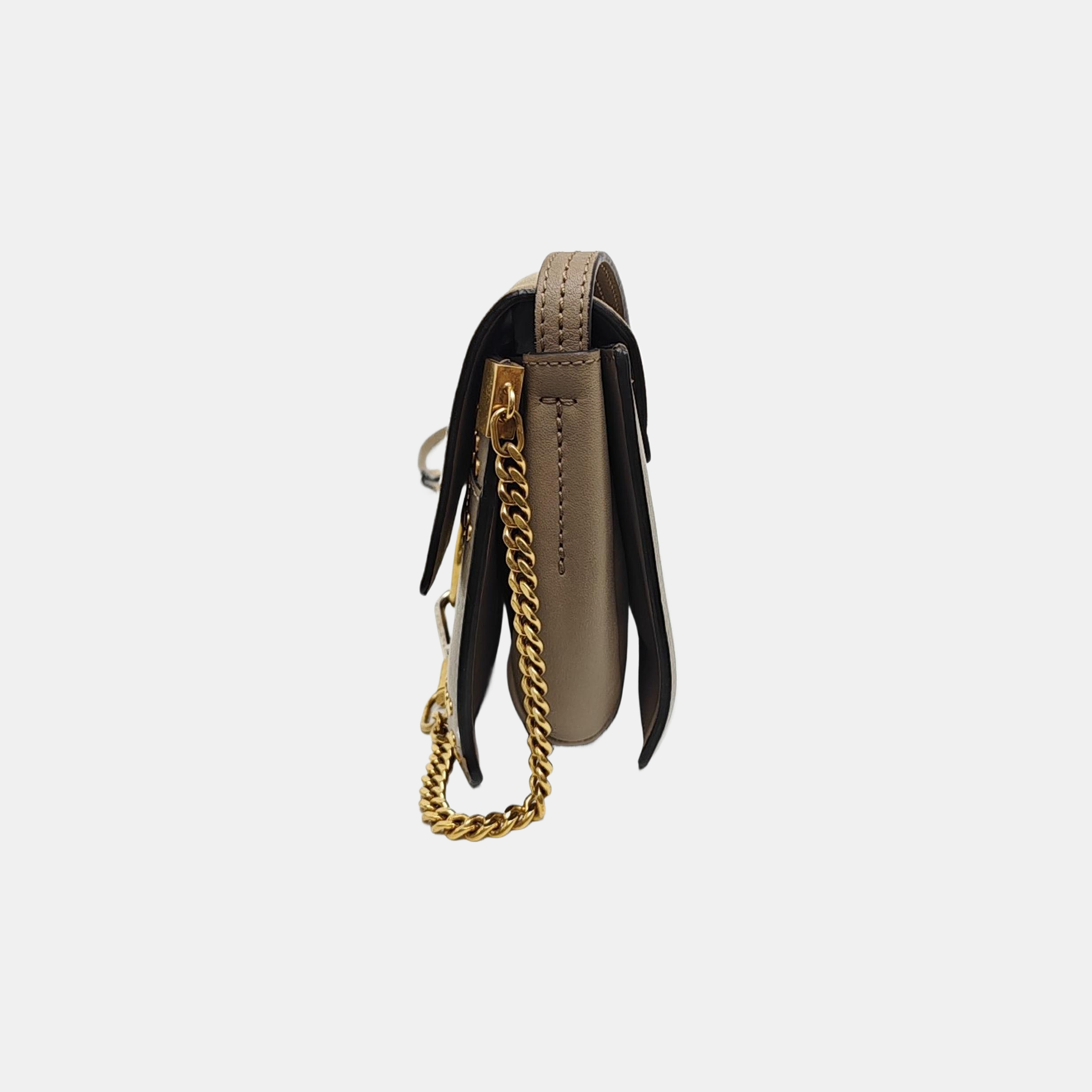 Faye Small Suede Gray