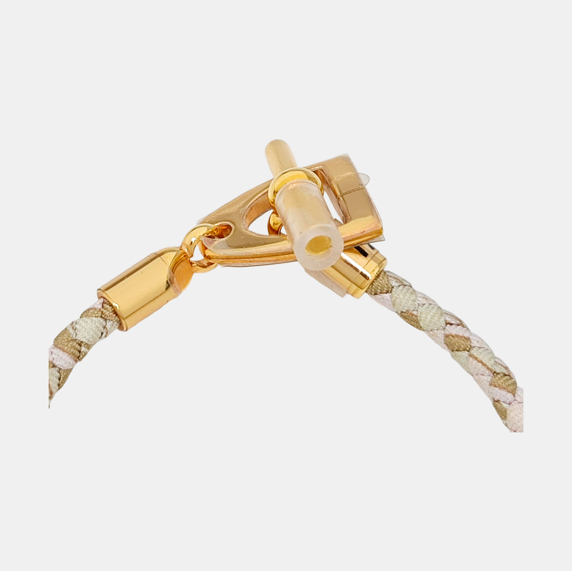 Jumbo Hook Fabric Multicolor Bracelet