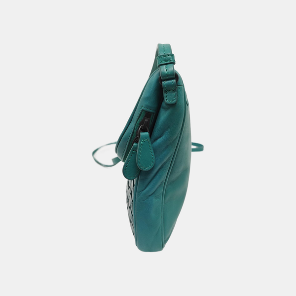 Calfskin Shoulder Bag Green