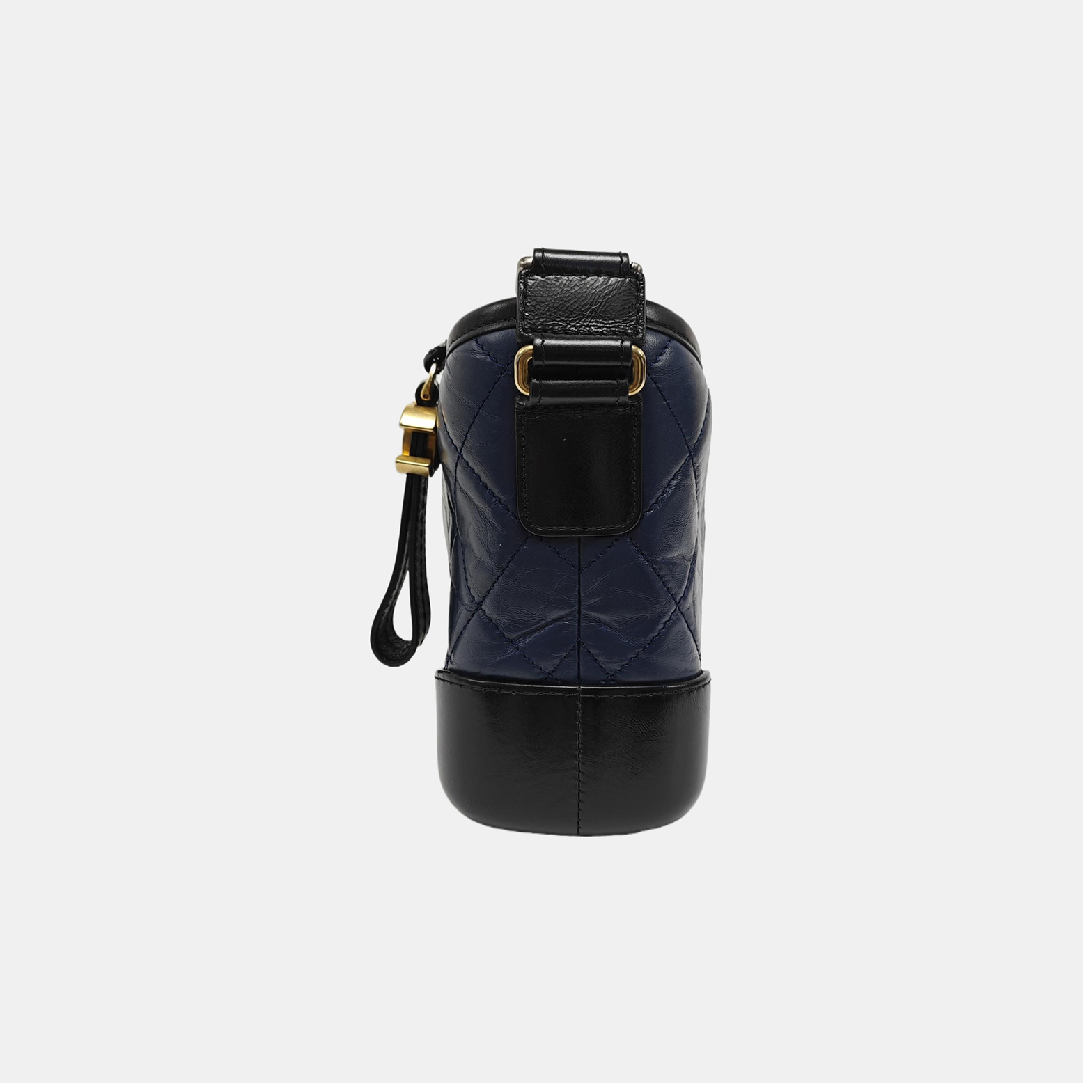 GABRIELLE Small Quilted Calfskin Blue