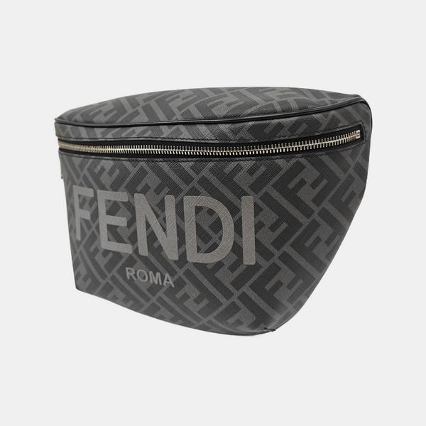 Roma Coated Canvas Black