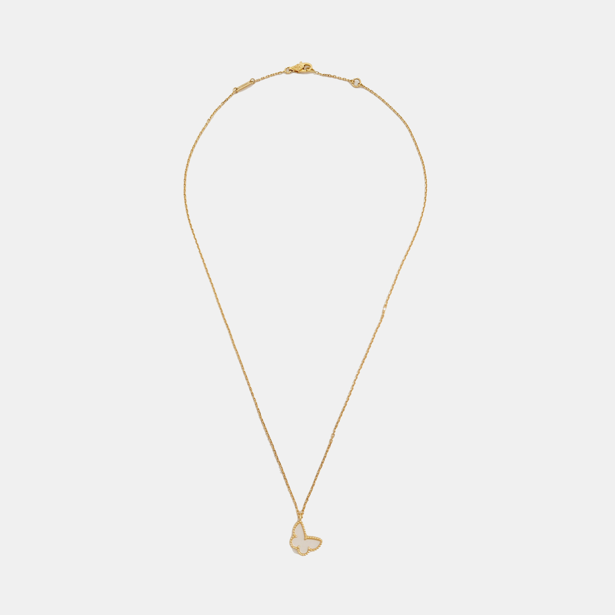 Sweet Alhambra 18k Gold Necklace