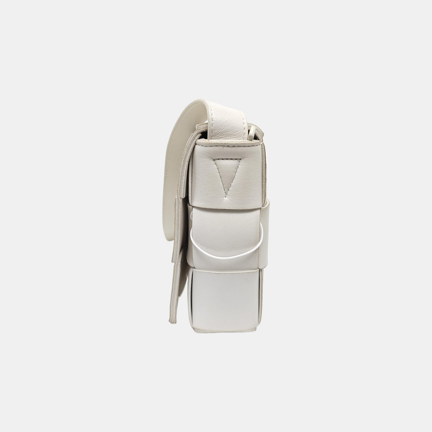 Cassette Medium Calfskin White