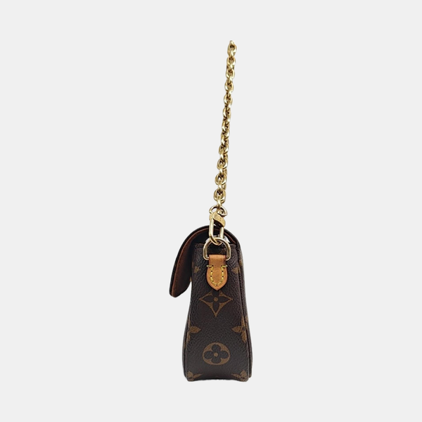IVY Monogram Coated Canvas Brown