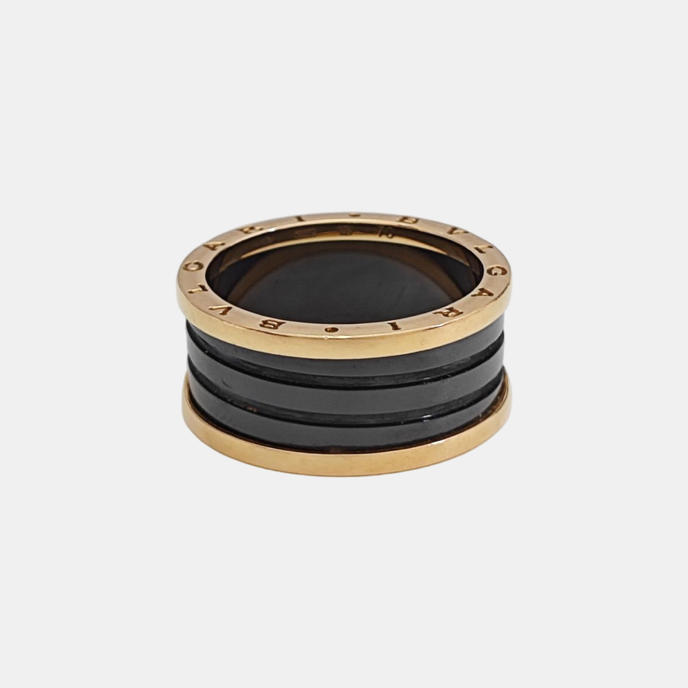 B.ZERO1 18k Rose Gold Ring EU 70