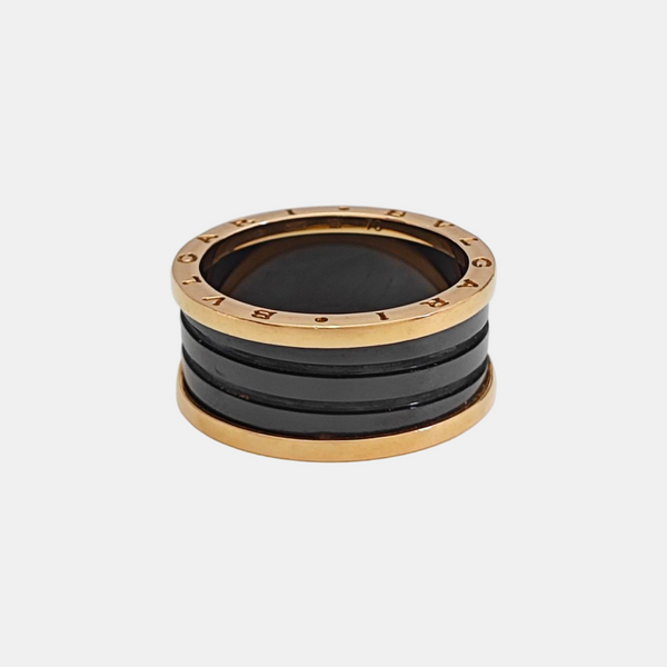 B.ZERO1 18k Rose Gold Ring EU 70