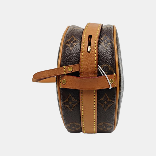 BOITE CHAPEAU PM Monogram Coated Canvas Brown