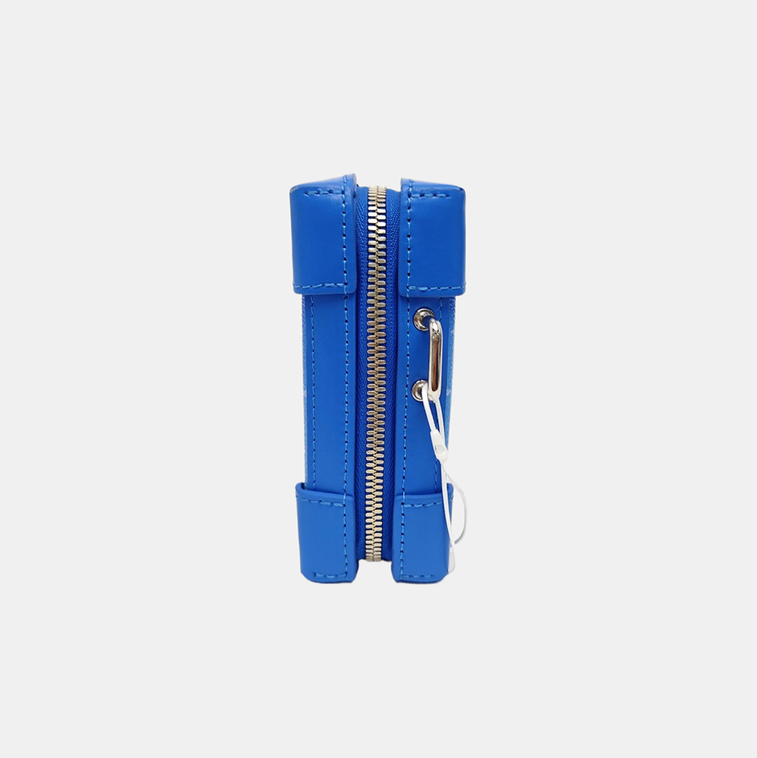 WALLET TRUNK Monogram Coated Canvas Blue